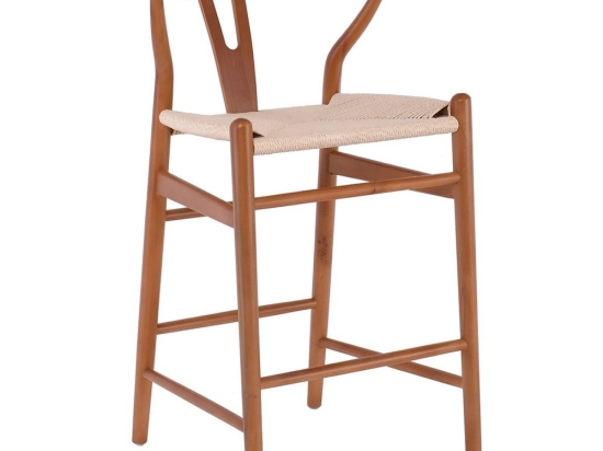 Σκαμπό Bar Lima Ε75171,2 55x53x67/98cm Walnut