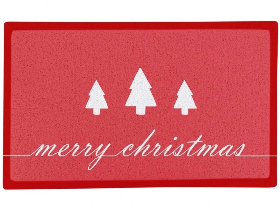 Χριστουγεννιάτικο Πατάκι Εισόδου Merry Christmas -AMDMW-REDCHRISTMAS-7040 70x40cm Red-White Artsy Mats 70x40