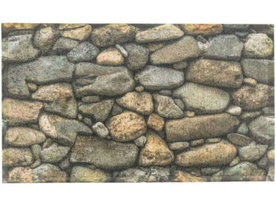 Πατάκι Εισόδου Stone Pattern -AMDMW-STONE-7040 70x40cm Multi Artsy Mats 70x40