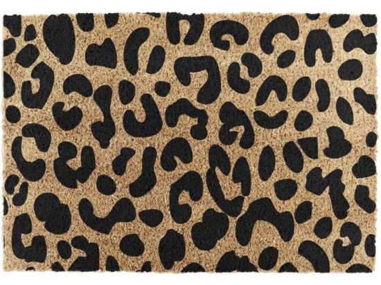 Πατάκι Εισόδου Leopard -AMIMG-LEOPARD 60x40cm Natural-Black Artsy Mats 60X40