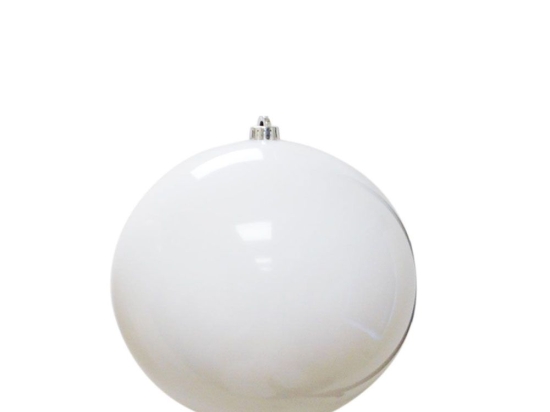 Χριστουγεννιάτικη Μπάλα 00.01.13052 25cm White