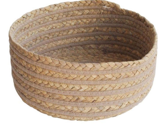 Καλάθι - Πιατέλα 00.06.61342 Φ31x12,5cm Ψάθινη Natural Ψάθα