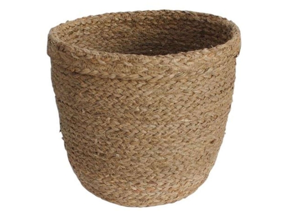 Καλάθι 00.06.61432 Φ27x22cm Ψάθινο Natural Ψάθα