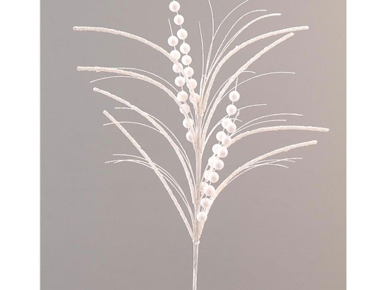 Κλαδί Με Glitter 00.11.13683 76cm White