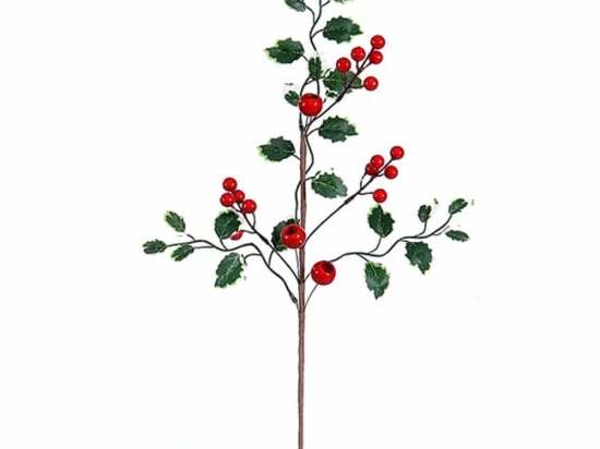 Κλαδί Με Berries 00.11.99195 49cm Green-Red