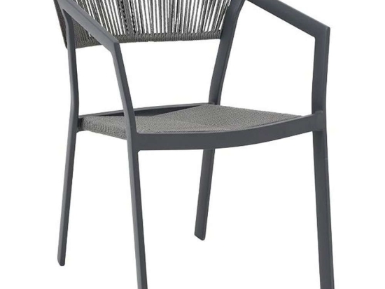 Πολυθρόνα Djenne 0043-124-009 57x61x81cm Grey
