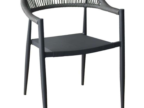 Πολυθρόνα Senegal 0043-124-012 56x60x78cm Grey