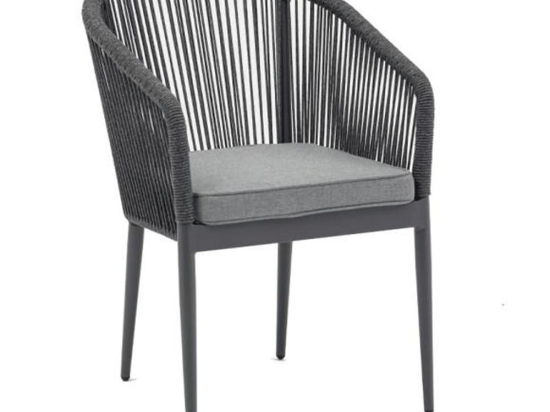 Πολυθρόνα Κήπου Altina 0044-124-006 57x62x81cm Grey