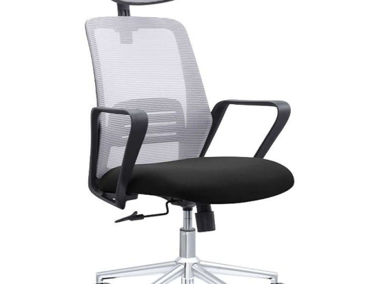 Καρέκλα Γραφείου 0045-124-002 64x62x122cm Grey-Black