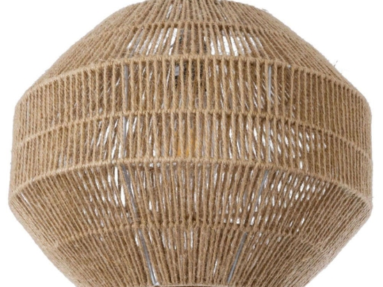 Φωτιστικό Οροφής Emerald Boho 00522 Φ40x30cm 1xE27 Beige GloboStar