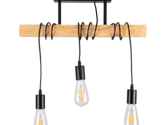 Φωτιστικό Οροφής Jolly 00605 E27 55x6x30cm Black GloboStar