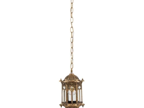 Φωτιστικό Οροφής Darcy 00656 1xΕ27 Με Πλέγμα Φ15,5x32,5cm Bronze GloboStar