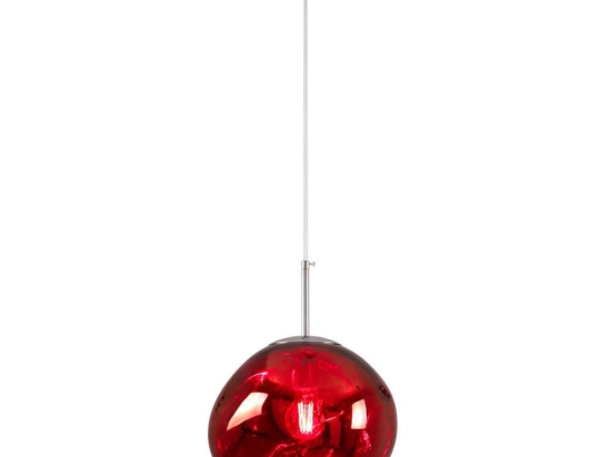 Φωτιστικό Οροφής Dixar 00762 1xΕ27 Φ28x40cm Red GloboStar