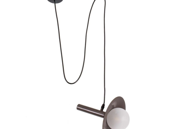 Φωτιστικό Οροφής Celest 00791 Ανάρτηση 1xG9 Φ20x26,5cm Brown GloboStar