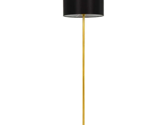 Φωτιστικό Δαπέδου Ashley 00825 1xE27 Με Καπέλο Φ40cm 148cm Black-Gold GloboStar