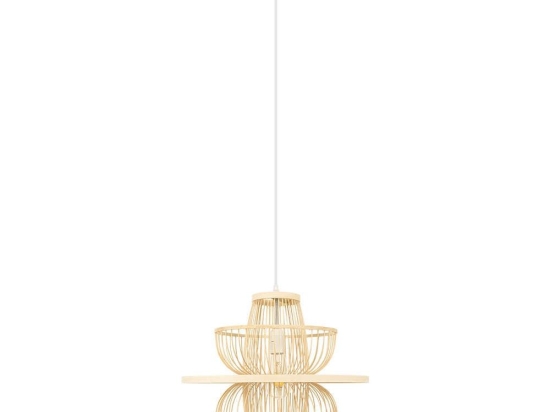 Φωτιστικό Οροφής Bali 00861 1xΕ27 Φ45x42,5cm Beige GloboStar