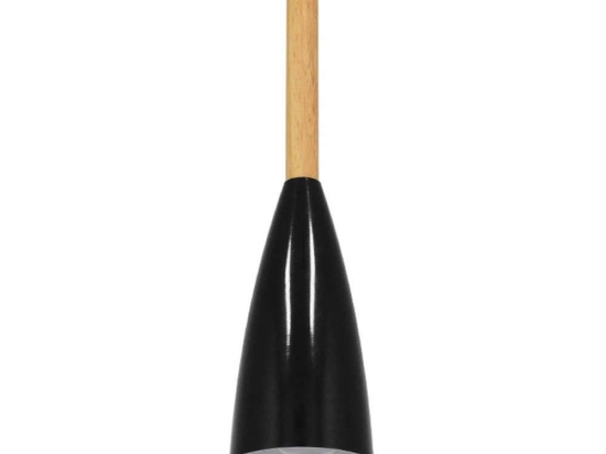 Φωτιστικό Οροφής Dillon 00877 1xΕ27 Φ11x36cm Black GloboStar