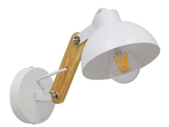 Φωτιστικό Τοίχου - Απλίκα Grant 00903 1xE27 Φ15xY12cm White GloboStar
