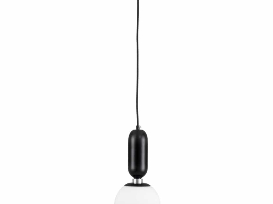 Φωτιστικό Οροφής Maverick 00945 E27 Φ15x15cm White-Black GloboStar