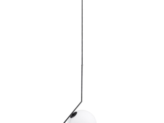 Φωτιστικό Οροφής Monroe 00957 E27 Φ30x75cm White-Black GloboStar