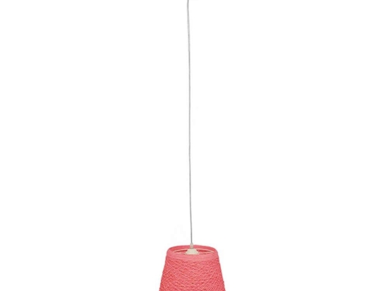 Φωτιστικό Οροφής Playroom 00996 1xΕ27 Φ32x27cm Pink GloboStar