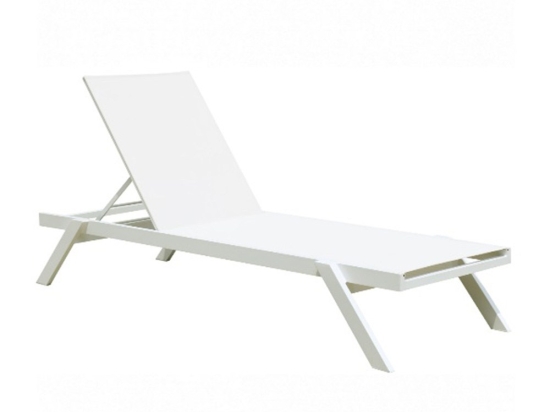 Ξαπλώστρα Myconos 01-00-0459 65x200x33cm White