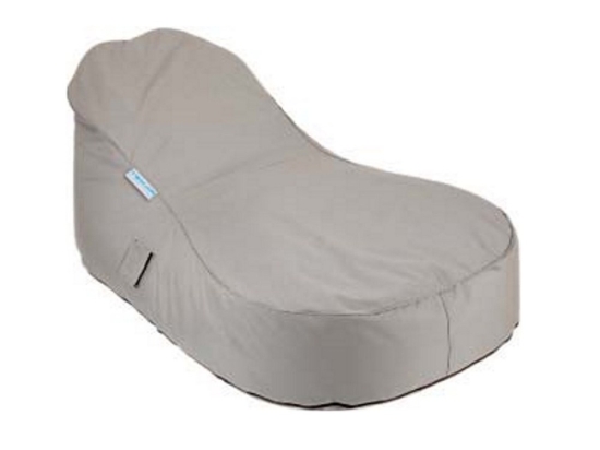 Πουφ Zambie 01-00-1053 Αδιάβροχο 132x96x80cm Grey