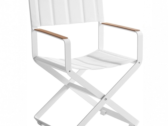 Καρέκλα Πτυσσόμενη Clint 01-00-1450 56x55,5x88cm White