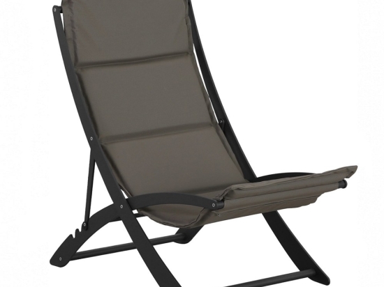 Σεζλόνγκ Hawaii/SL 01-00-1498 88,5x57x85cm Taupe-Black