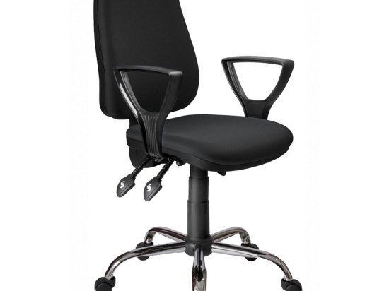 Καρέκλα Γραφείου Asyn/CR D2 01-00-1761 Black