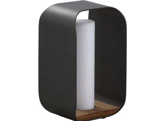 Φωτιστικό Επιτραπέζιο Led Onda 01-00-2148 25x25x45,5 Anthracite Higold