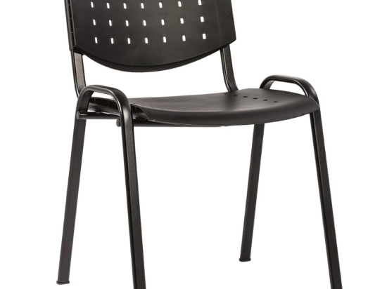 Καρέκλα Υποδοχής Taurus PN 01-00-2255 53,5x43x73cm Black