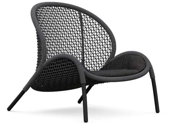 Πολυθρόνα Dune/L 01-00-2803 80x95x89cm Anthracite