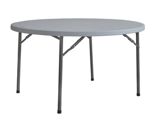 Τραπέζι Catering-Συνεδρίου Rossini 01-01-359 Πτυσσόμενο Φ120x74cm Grey