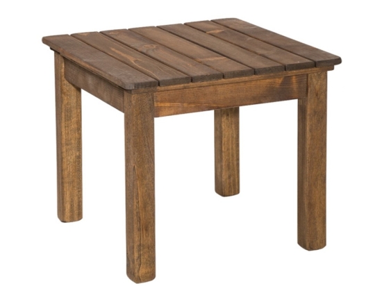 Τραπέζι Aegean 01-03-236 45x45x45cm Walnut