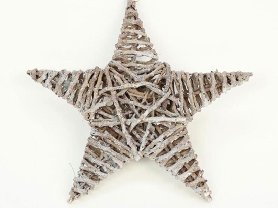 Αστέρι Ξύλινο 012.861902182 23x30cm Natural
