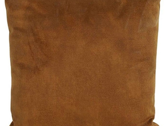 Μαξιλάρι Διακοσμητικό (Με Γέμιση) Fantasy 013.766457 Brown 45X45 Βελούδο