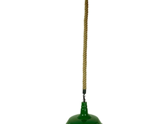 Φωτιστικό Οροφής Eleda 01408 1xΕ27 Με Πλέγμα Φ36x31cm Green GloboStar