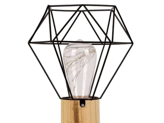 Φωτιστικό Επιτραπέζιο Antler 01441 Led Φ19cm 19x19x23cm Black GloboStar