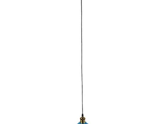 Φωτιστικό Οροφής Segreto 01452 1xΕ27 Φ14x18cm Blue GloboStar