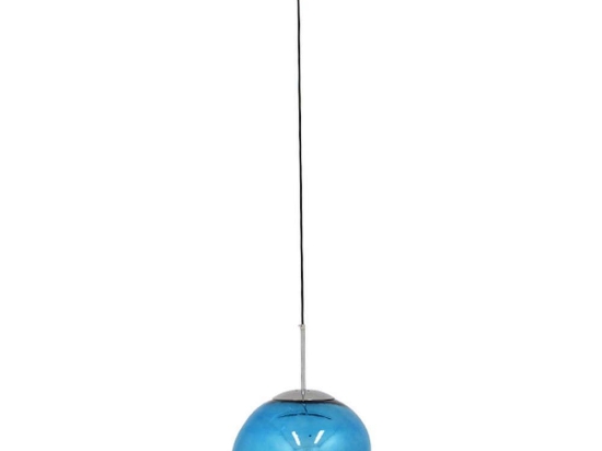 Φωτιστικό Οροφής Dixar 01467 1xΕ27 Φ36x45cm Blue GloboStar