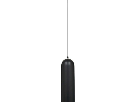 Φωτιστικό Οροφής Carson 01529 1xΕ27 Φ15x68cm Black-Gold GloboStar