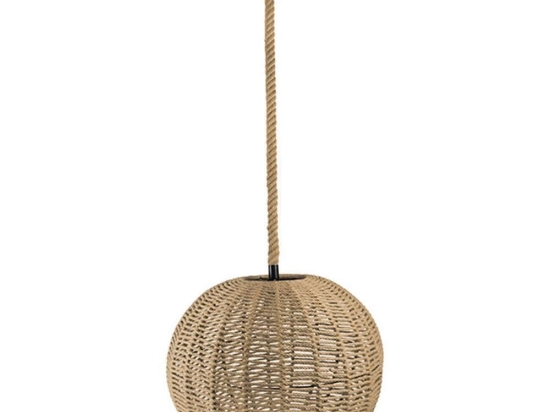 Φωτιστικό Οροφής Litton 01593 1xΕ27 Με Πλέγμα Φ60x45cm Beige GloboStar