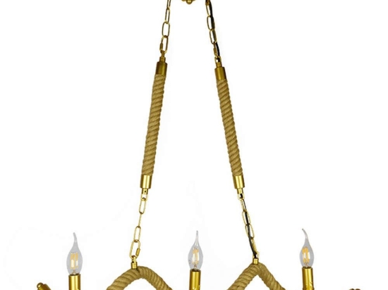 Φωτιστικό Οροφής Luxor 01598 3xE14 75x13x18cm Gold Beige GloboStar