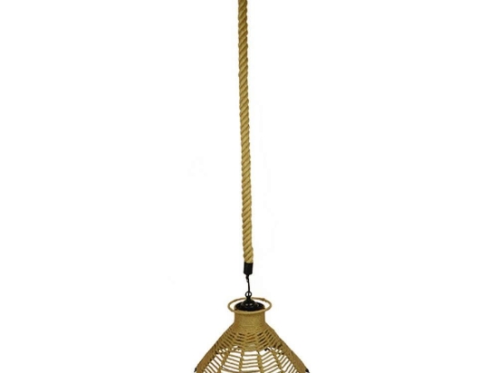 Φωτιστικό Οροφής Ozero 01603 1xΕ27 Φ41x28cm Beige GloboStar