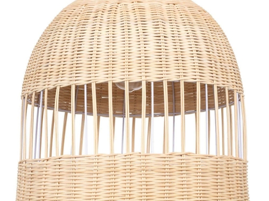 Φωτιστικό Οροφής Lucia 01725 Φ40x34cm 1xE27 Beige GloboStar