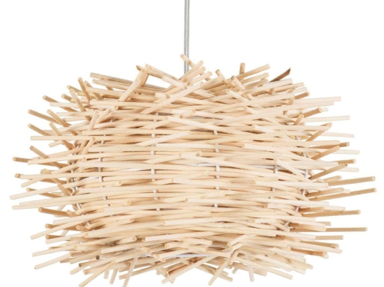 Φωτιστικό Οροφής Minorca 01729 Φ30x18cm 1xE27 Beige GloboStar
