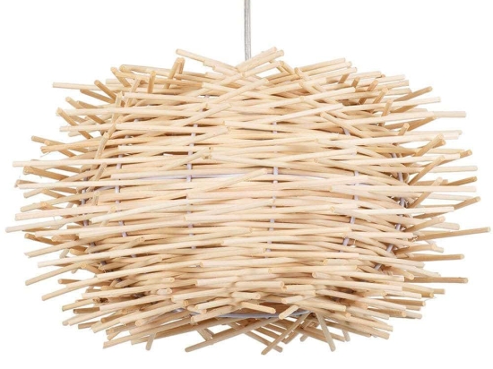 Φωτιστικό Οροφής Minorca 01730 Φ35x23cm 1xE27 Beige GloboStar