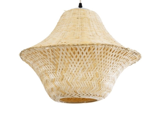 Φωτιστικό Οροφής Κρεμαστό Juniper 01737 Boho 1xE27 IP20 45x40cm Beige GloboStar