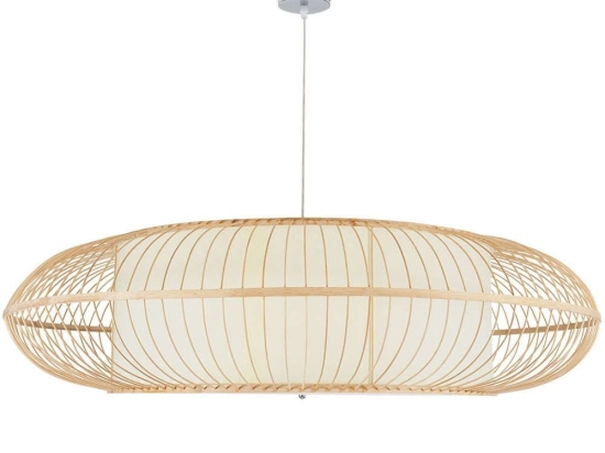 Φωτιστικό Οροφής Fernando 01782 Φ120x31cm 1xE27 Beige GloboStar